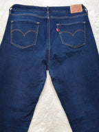 Women Levi's 721 Blue Skinny W31 L32 (EU 40 / L) Jeans