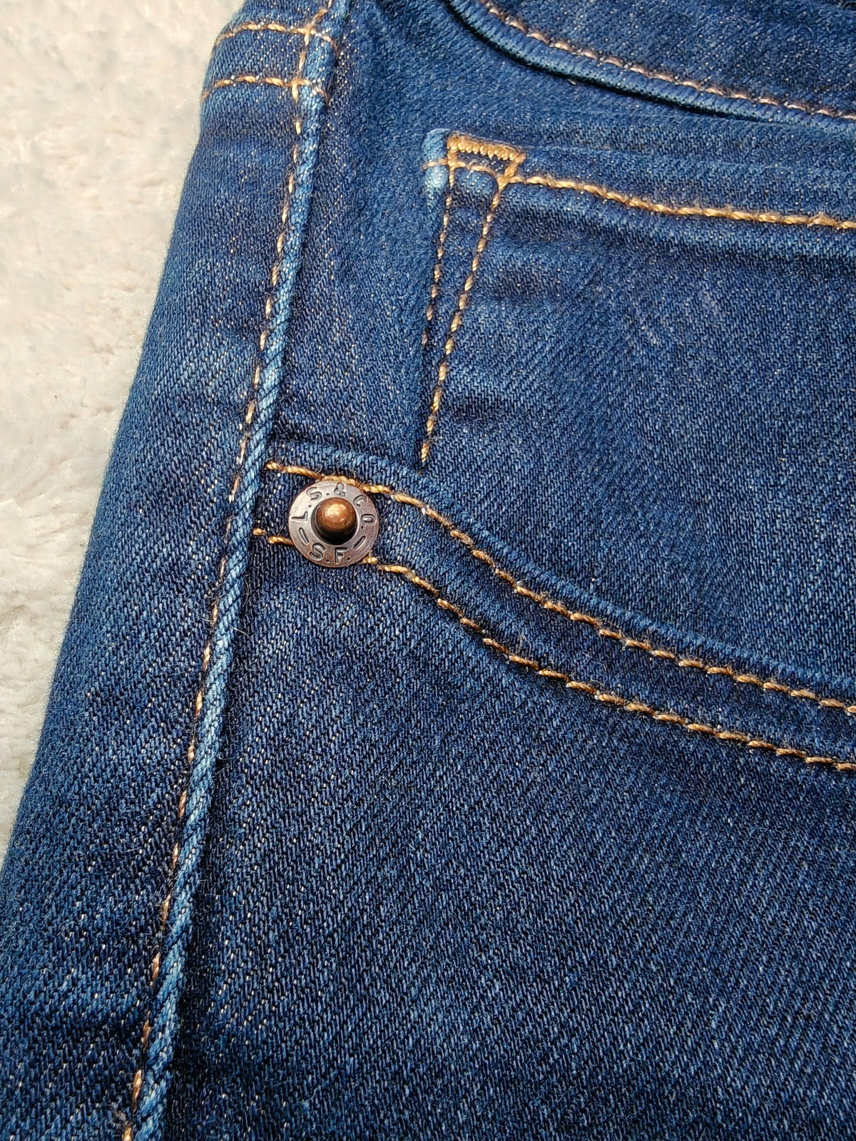 Women Levi's 721 Blue Skinny W31 L32 (EU 40 / L) Jeans
