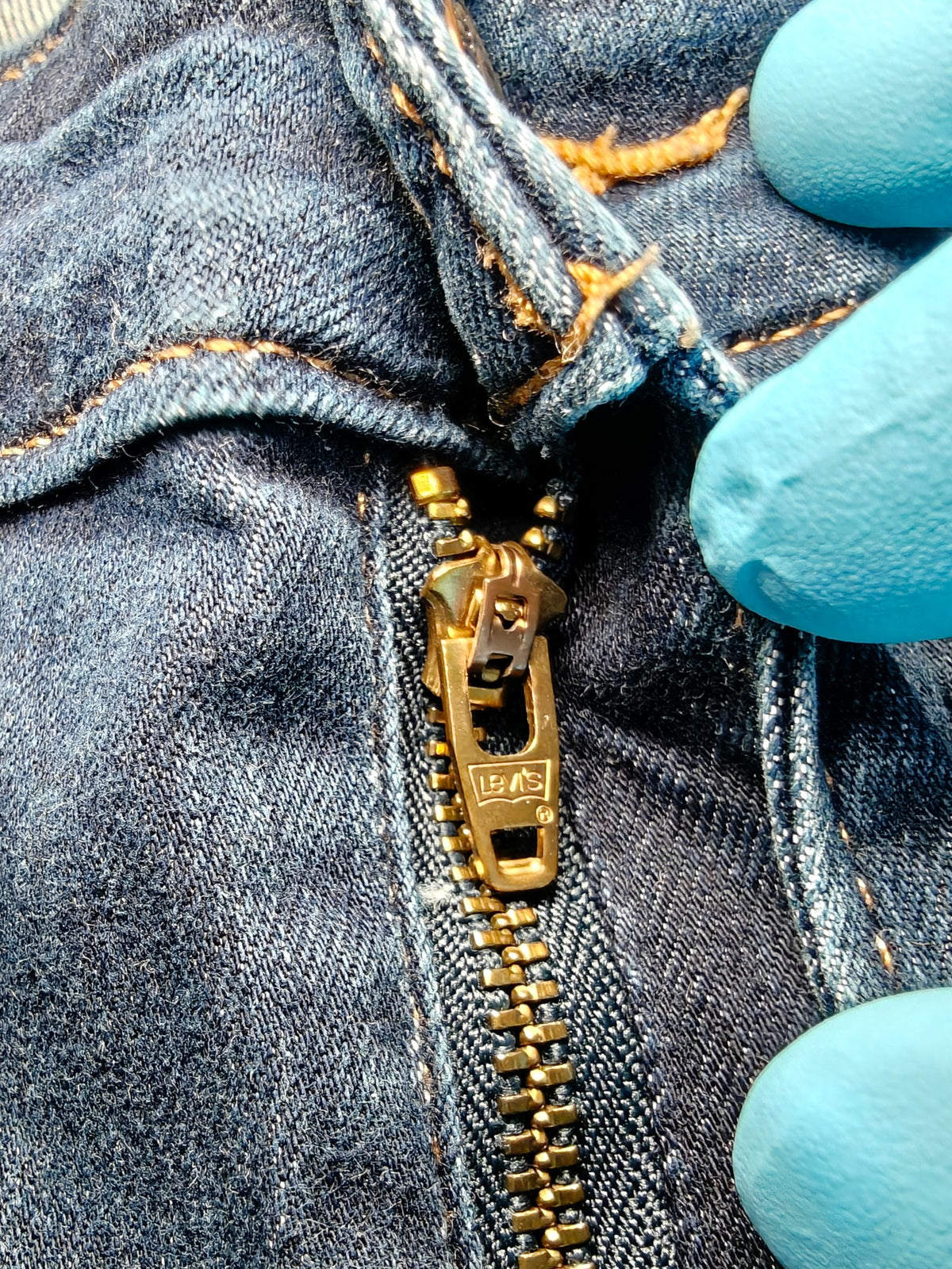 Women Levi's 721 Blue Skinny W31 L32 (EU 40 / L) Jeans