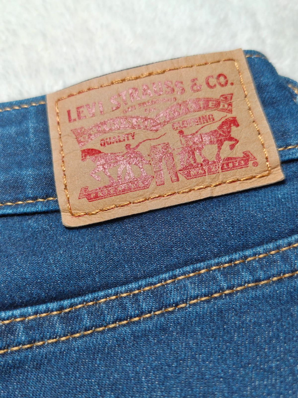 Women Levi's 721 Blue Skinny W31 L32 (EU 40 / L) Jeans