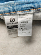 Women Levi's 724 High Rise Straight Light blue Straight W30 L28 (EU 40 / L) Y2K Jeans