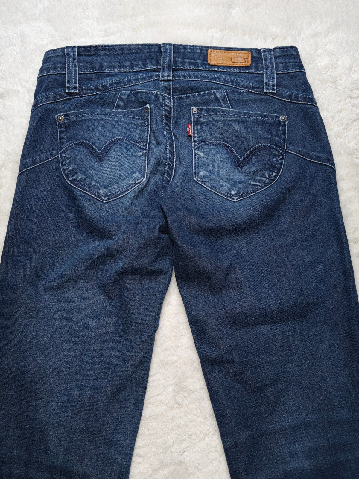 Women Levi's Demi Curve Dark blue Skinny W25 L32 (EU 34 / XS) Y2K Jeans