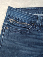 Women Levi's Demi Curve Dark blue Skinny W25 L32 (EU 34 / XS) Y2K Jeans