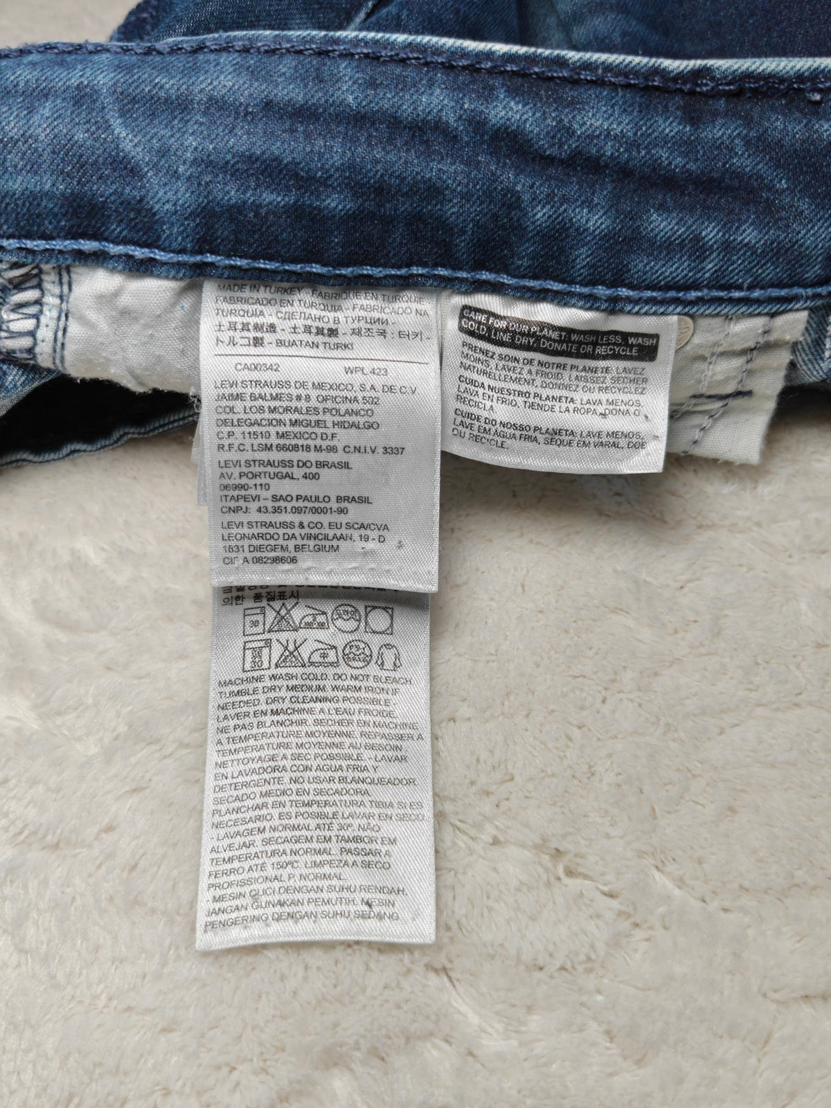 Women Levi's Demi Curve Dark blue Skinny W25 L32 (EU 34 / XS) Y2K Jeans