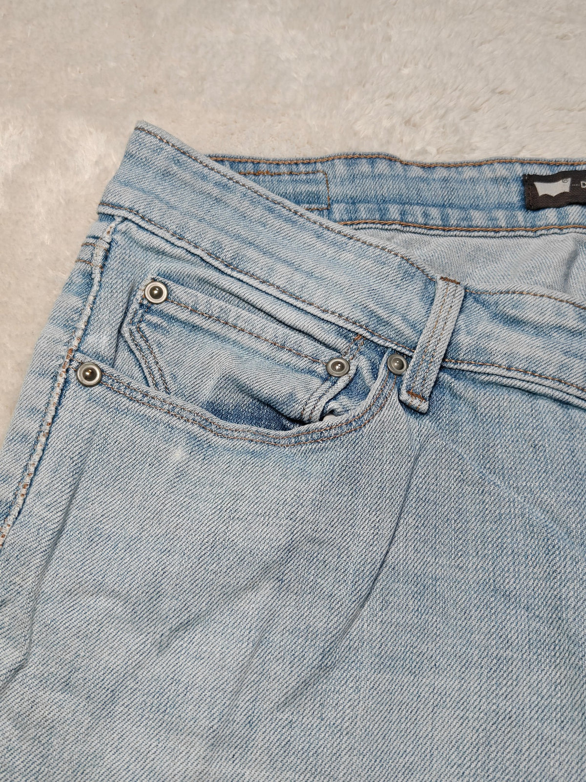 Women Levi's Demi Curve Light blue 0043 Skinny W28 L30 (EU 38 / M) Y2K Jeans