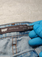 Women Levi's Demi Curve Light blue 0043 Skinny W28 L30 (EU 38 / M) Y2K Jeans