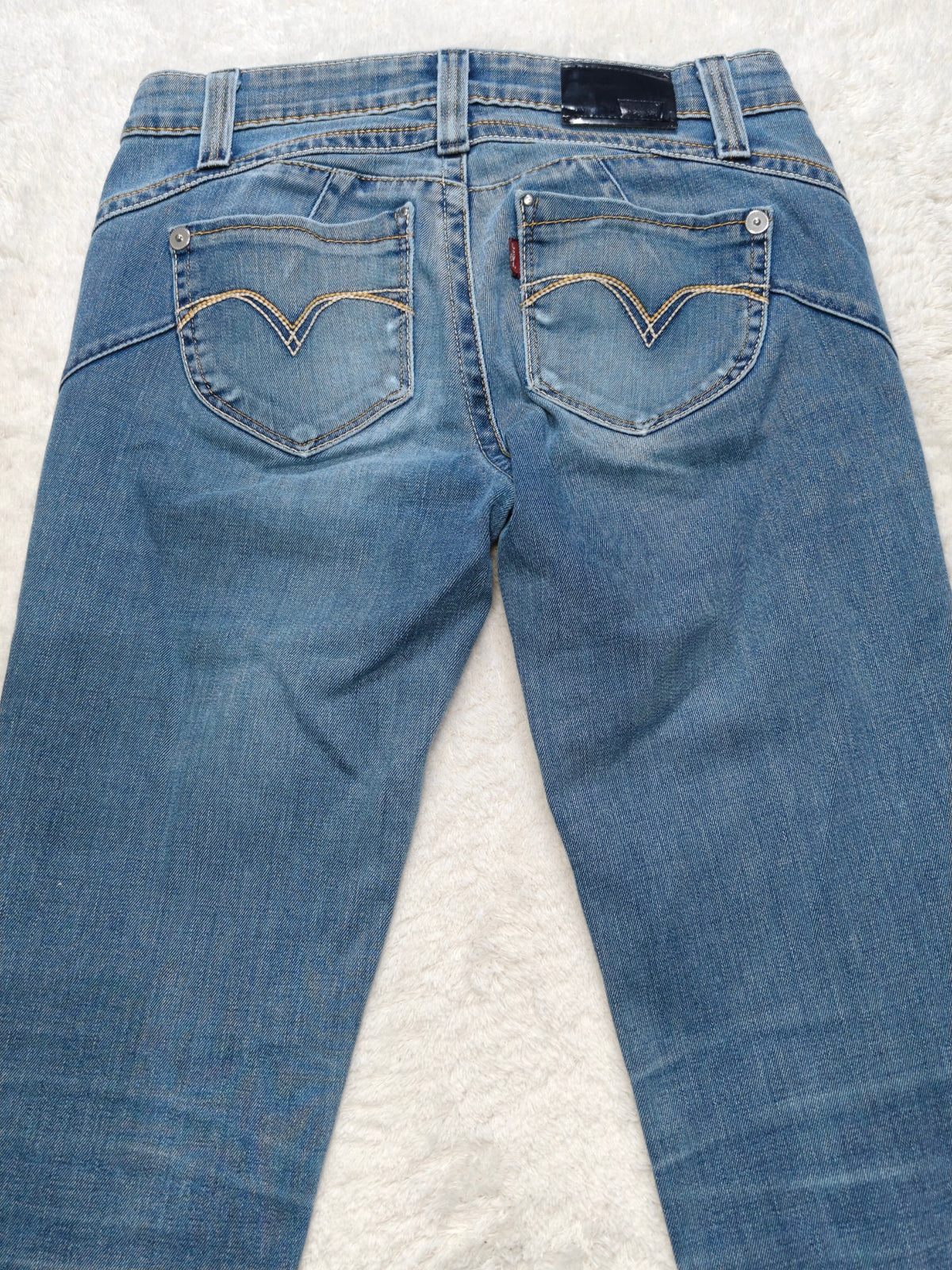 Women Levi's Demi Curve Light blue Skinny W25 L32 (EU 34 / XS) Y2K Jeans