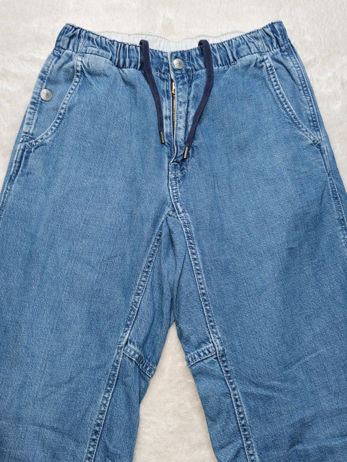 Women Levi's Loose Boxer Taper Blue 0001 Loose tapered W25 L32 (EU 34 / XS) Y2K Jeans