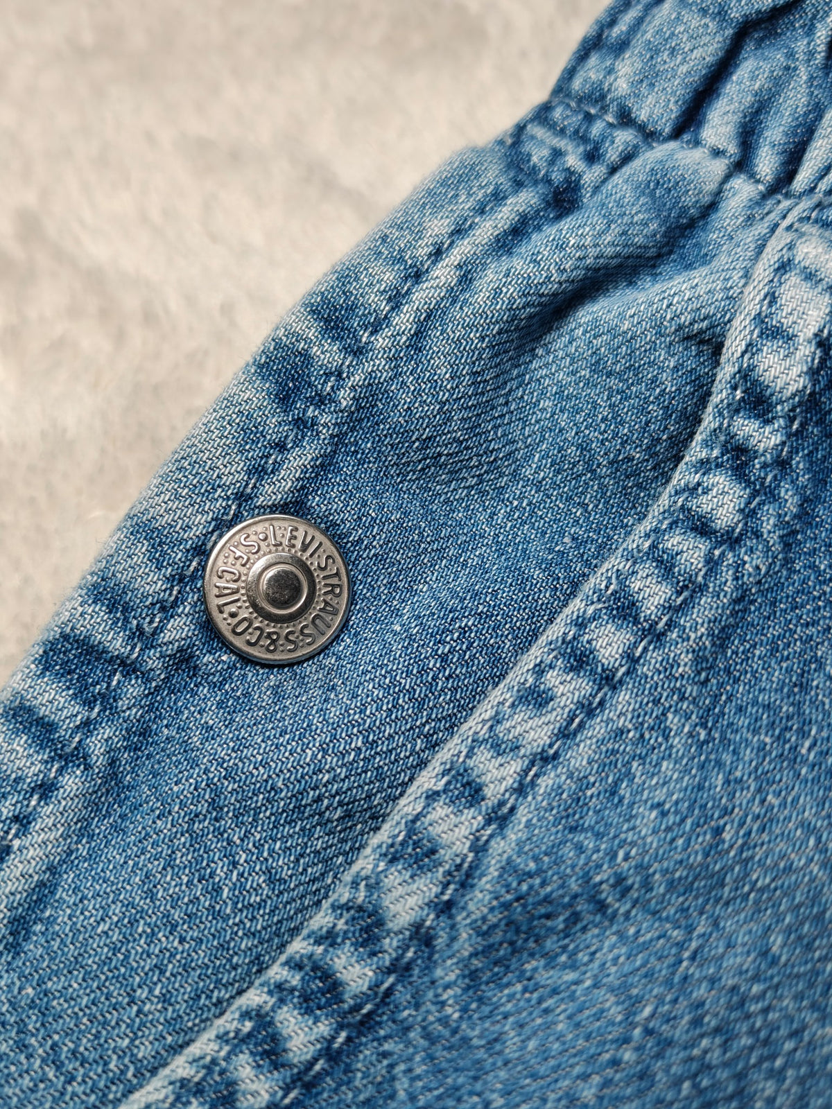 Women Levi's Loose Boxer Taper Blue 0001 Loose tapered W25 L32 (EU 34 / XS) Y2K Jeans