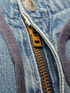 Women Levi's Loose Boxer Taper Blue 0001 Loose tapered W25 L32 (EU 34 / XS) Y2K Jeans