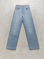 Women Levi's Ribcage Straight Light blue Straight W23 L27 (EU 33 / XS) Y2K Jeans