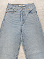 Women Levi's Ribcage Straight Light blue Straight W23 L27 (EU 33 / XS) Y2K Jeans