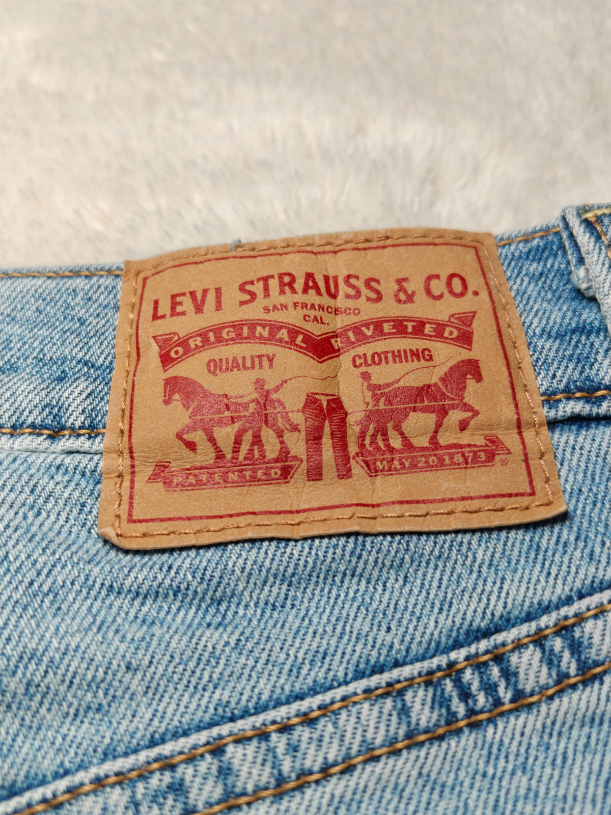 Women Levi's Ribcage Straight Light blue Straight W23 L27 (EU 33 / XS) Y2K Jeans