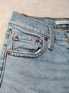 Women Levi's Ribcage Straight Light blue Straight W23 L27 (EU 33 / XS) Y2K Jeans