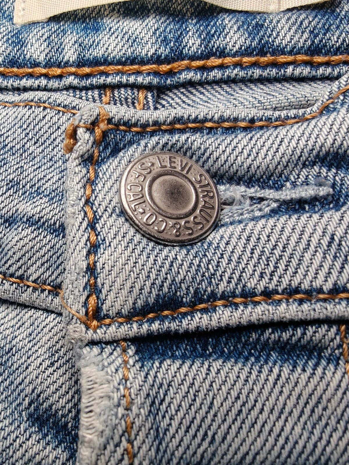 Women Levi's Ribcage Straight Light blue Straight W23 L27 (EU 33 / XS) Y2K Jeans