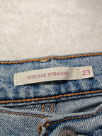 Women Levi's Ribcage Straight Light blue Straight W23 L27 (EU 33 / XS) Y2K Jeans