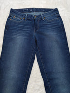 Women Levi's Slight Curve Dark blue Slim W26 L30 (EU 36 / S) Y2K Jeans