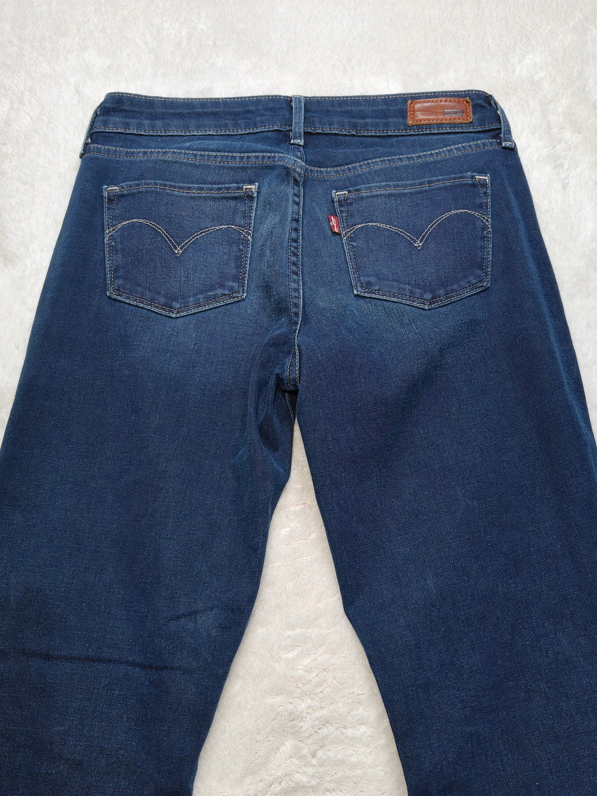 Women Levi's Slight Curve Dark blue Slim W26 L30 (EU 36 / S) Y2K Jeans