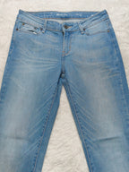 Women Levi's Slight Curve Light blue Slim W26 L29 (EU 36 / S) Y2K Jeans