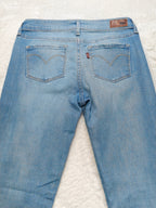 Women Levi's Slight Curve Light blue Slim W26 L29 (EU 36 / S) Y2K Jeans
