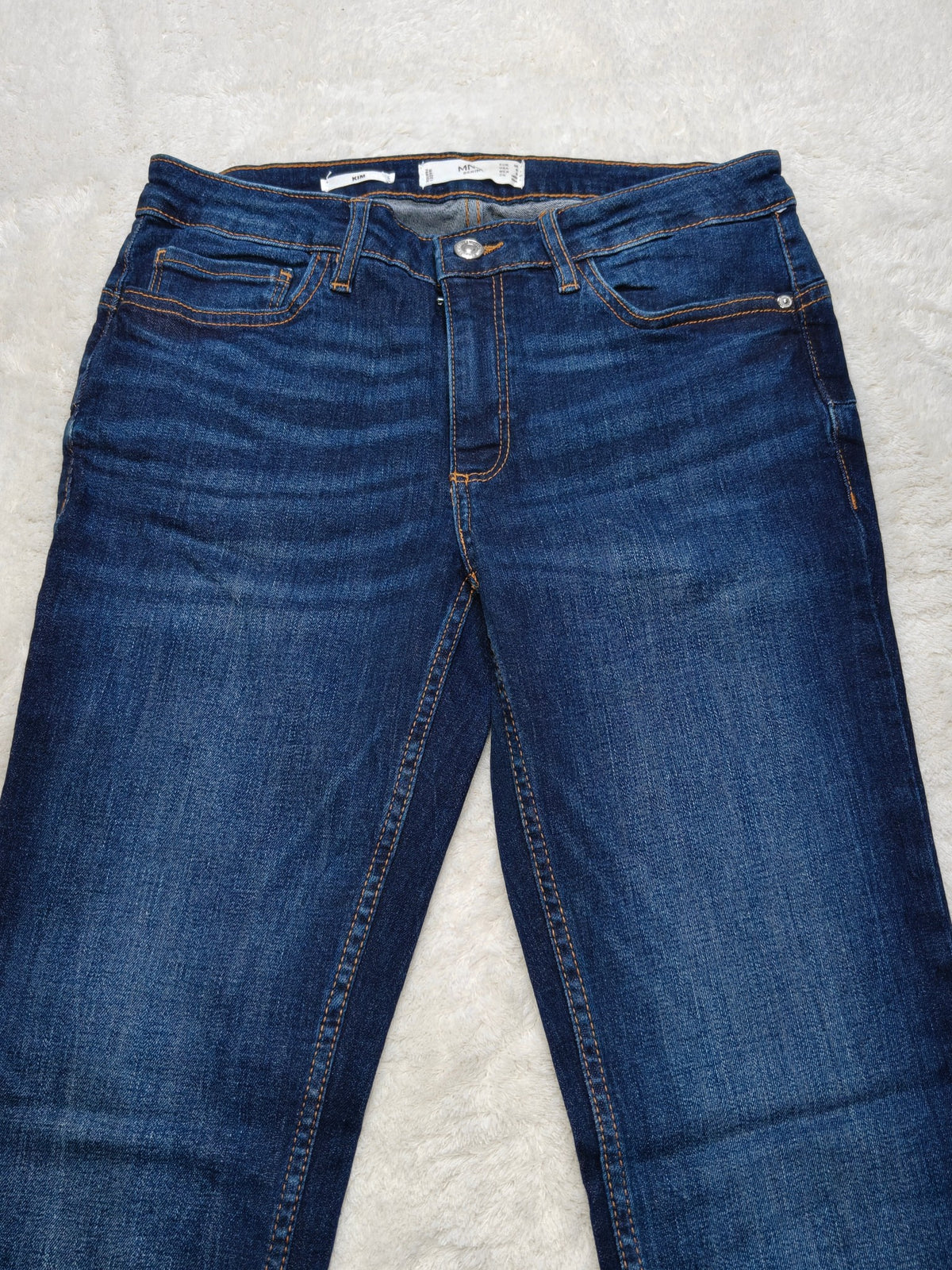 Women MNG Kim Dark blue Skinny W28 L30 (EU 38 / M) Y2K Jeans