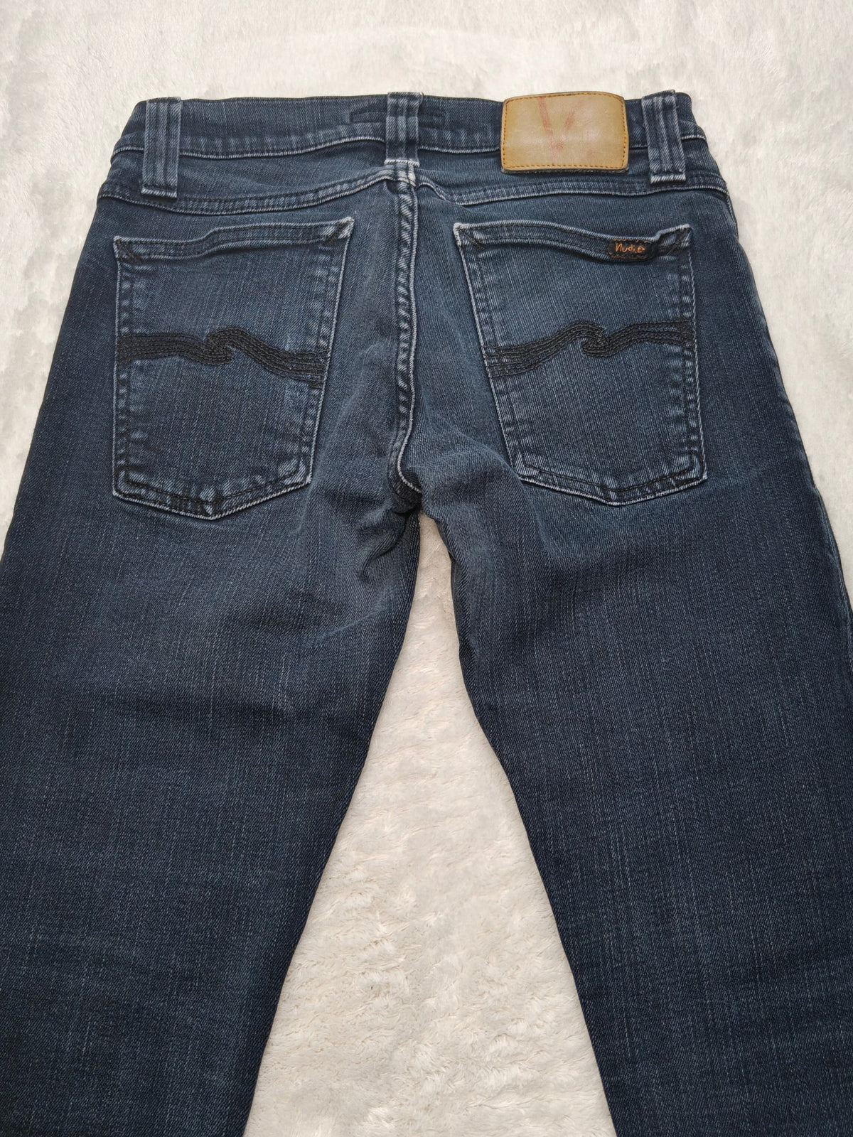Women Nudie Jeans Co Dark blue Skinny W25 L34 (EU 34 / XS) Jeans