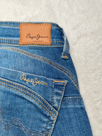 Women Pepe Jeans Joule Blue Slim bootcut W27 L32 (EU 36 / S) Y2K Jeans