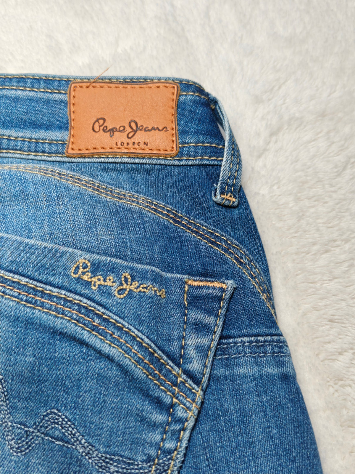 Women Pepe Jeans Joule Blue Slim bootcut W27 L32 (EU 36 / S) Y2K Jeans