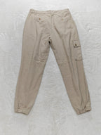 Women U.S. Polo Assn Beige Tapered W32 L28 (EU 42 / XL) Y2K Pants