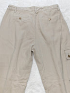Women U.S. Polo Assn Beige Tapered W32 L28 (EU 42 / XL) Y2K Pants