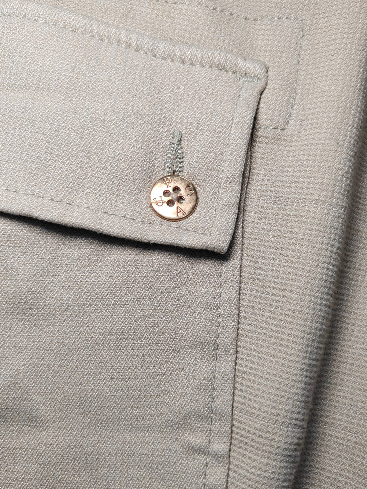 Women U.S. Polo Assn Beige Tapered W32 L28 (EU 42 / XL) Y2K Pants