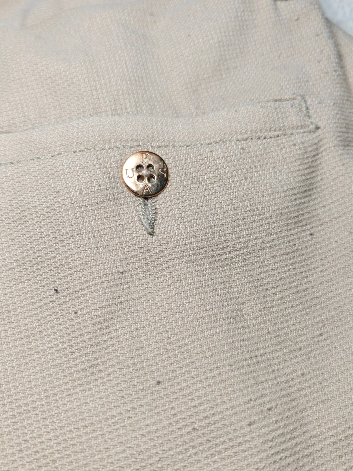 Women U.S. Polo Assn Beige Tapered W32 L28 (EU 42 / XL) Y2K Pants